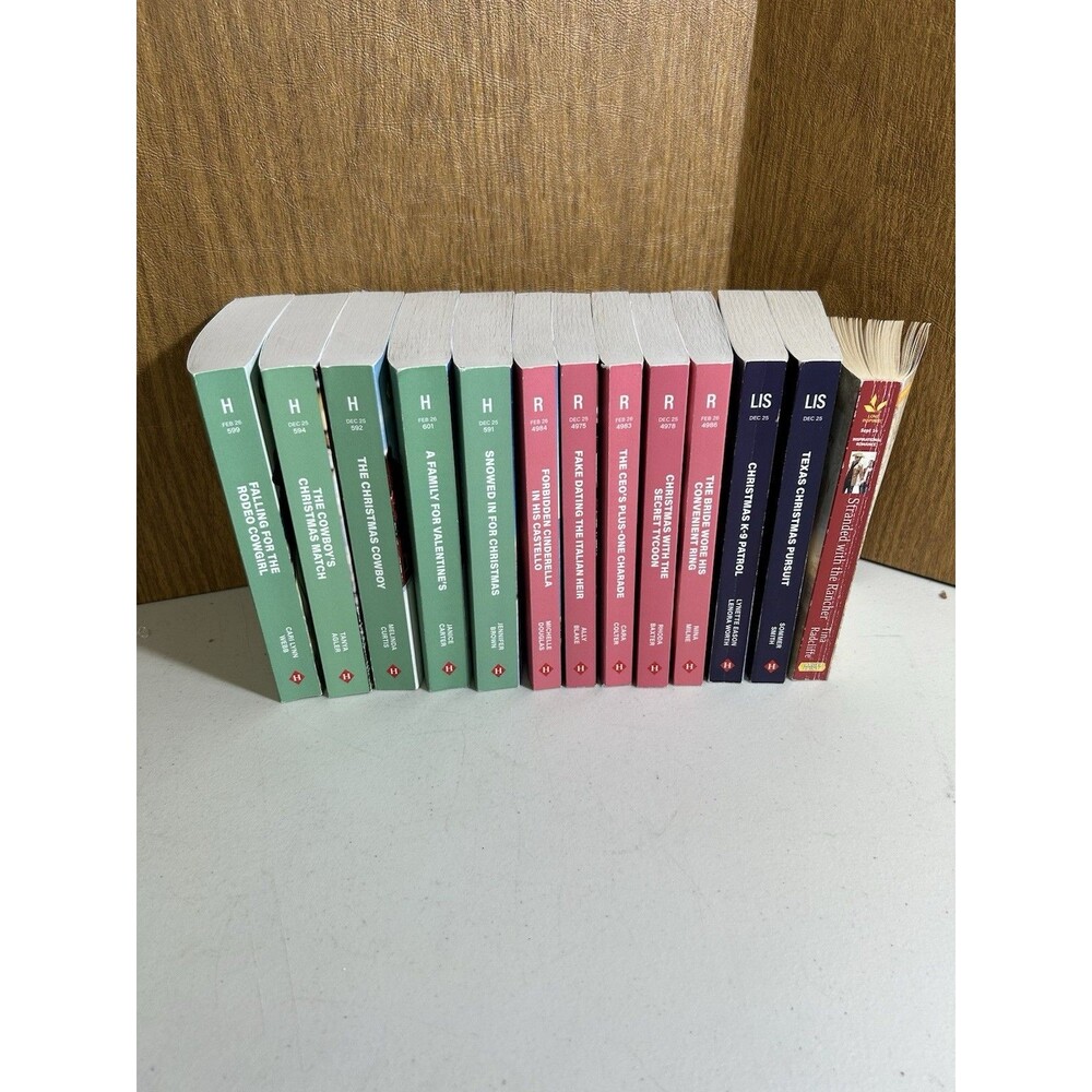Harlequin Larger Print Lot Of 13 2025 - 2026 Romance Heartwarming Novels Western